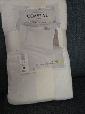 King sz Quilted Pillow Sham